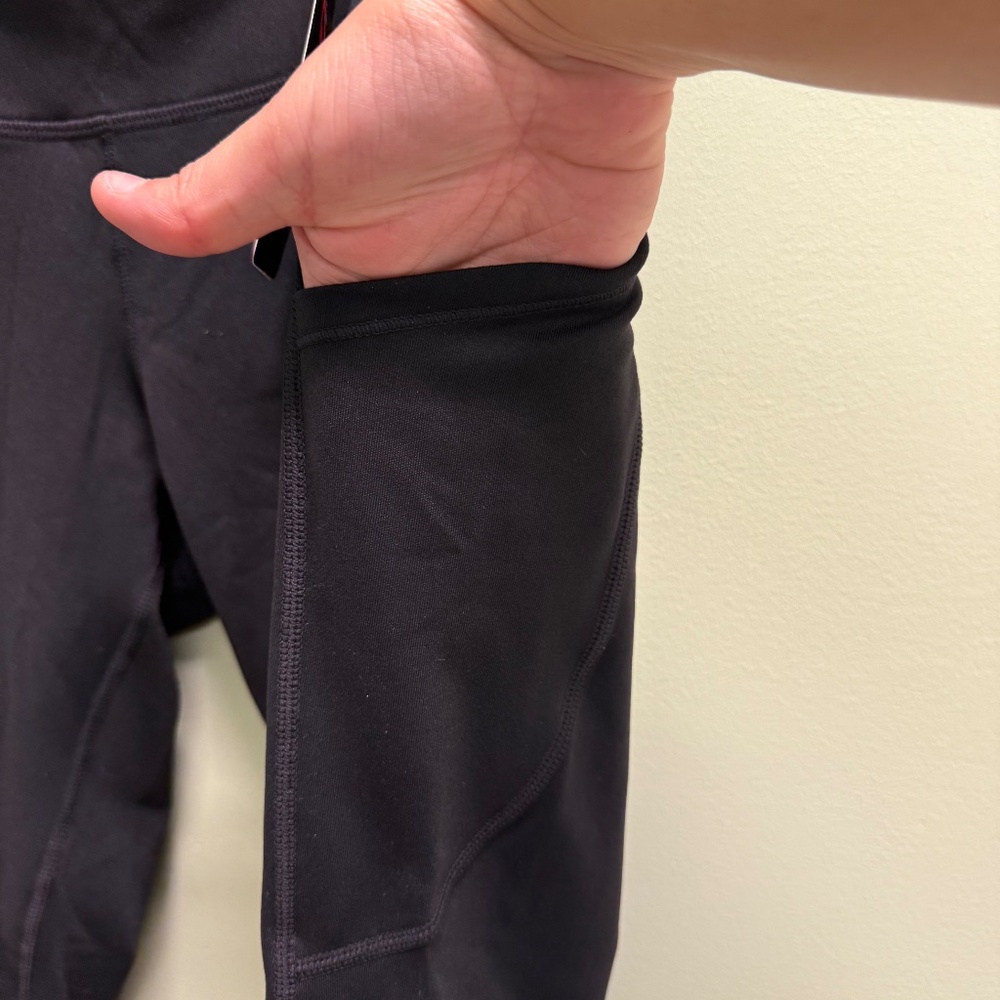 The Gym People Thick High Waist Yoga Pants Tummy Control Workout Yoga Leggings M - Picture 8 of 10